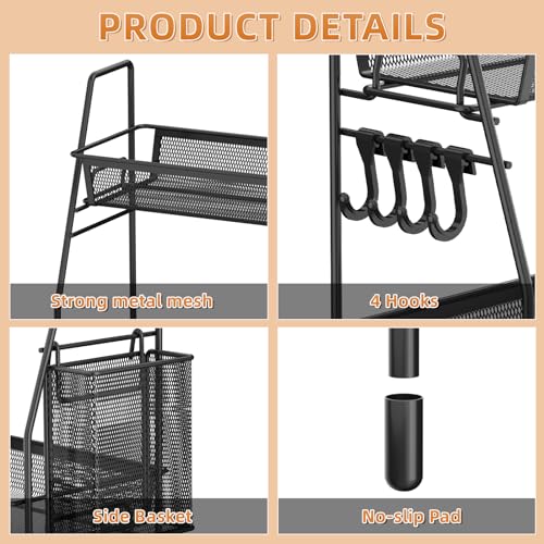 Iron Metal 2 Tier Shelf