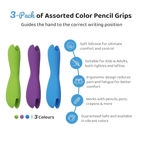Pencil Grips for Kids and Adults