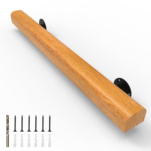 Wood Stair Handrails Wall Mount