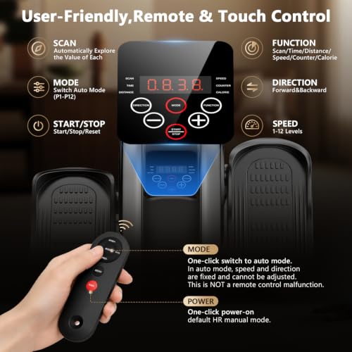 Under Desk Elliptical Machine for Seniors