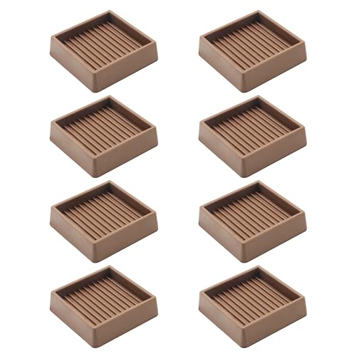 Caster Cups Square Rubber Furniture Cups