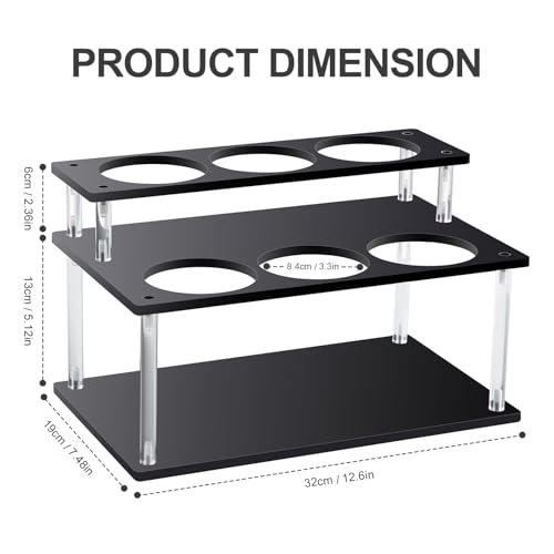 Acrylic Coffee Syrup Organizer