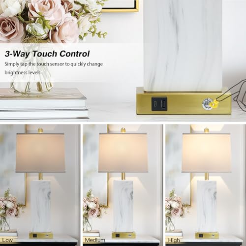 Ceramic Table Lamp Set ot 2