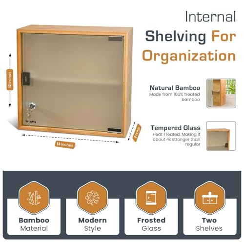Locking Medical Cabinet