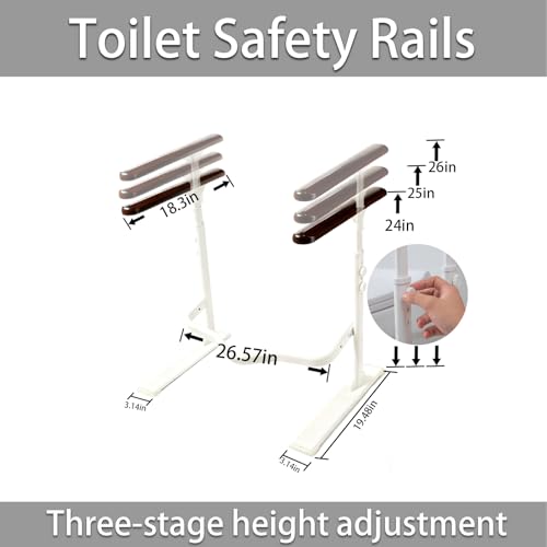 Toilet Safety Rails for Seniors