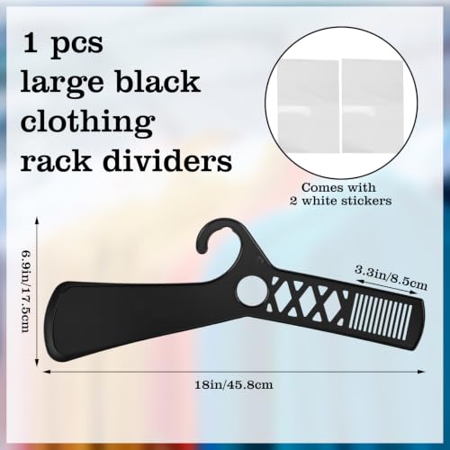 Large Closet Dividers and White Blank Cards