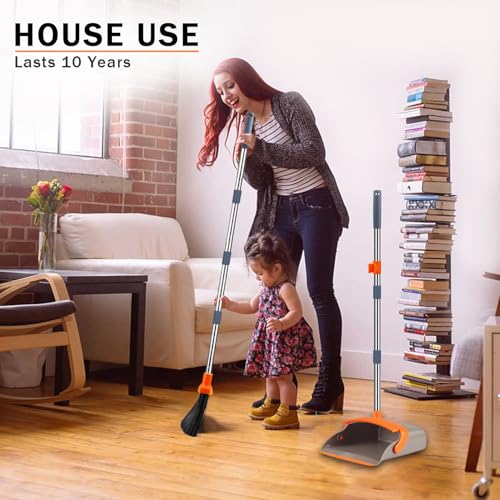 Brooms with Dustpan Combo Set