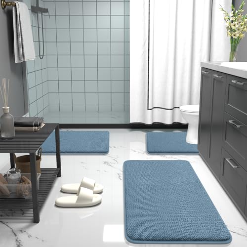Thick Memory Foam Bathroom Rugs