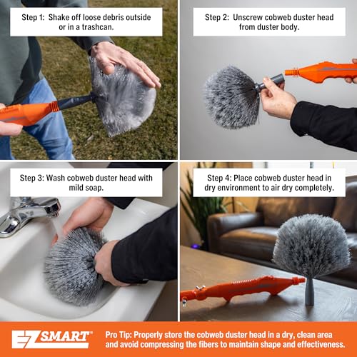 Cobweb Ceiling Fan Powered Duster Interior & Exterior