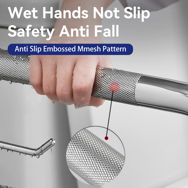Flip Up Safety Rail with Soft Silicone Anti