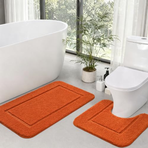 Bathroom Rug Set 2 Piece