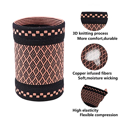 Copper Wrist Compression Brace