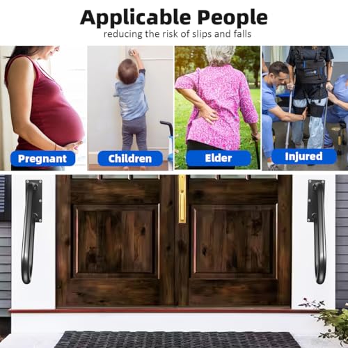 Handrails Wall Mount Stair Safety Handle Non