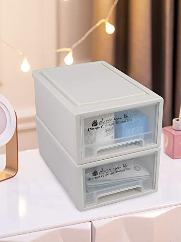 Stacking Storage Drawer Unit Front Box