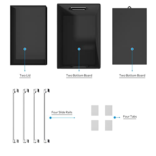 Hanging File Box with Lid
