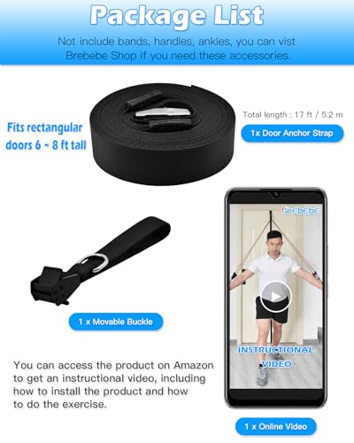 Door Anchor Strap for Resistance Bands…