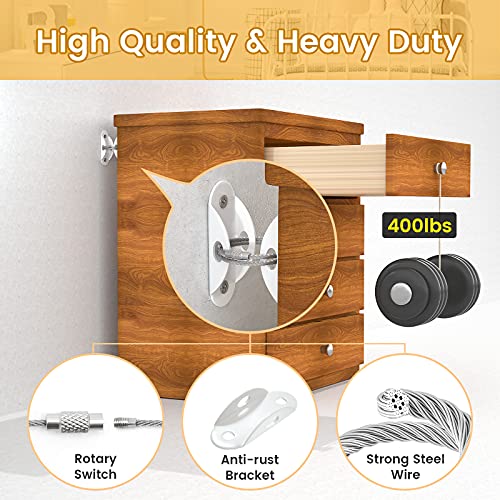 Furniture Anchors Anti Tip Furniture Straps for Baby Proofing