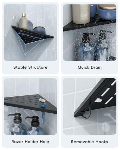 Corner Shower Shelf 2 Pack 10"