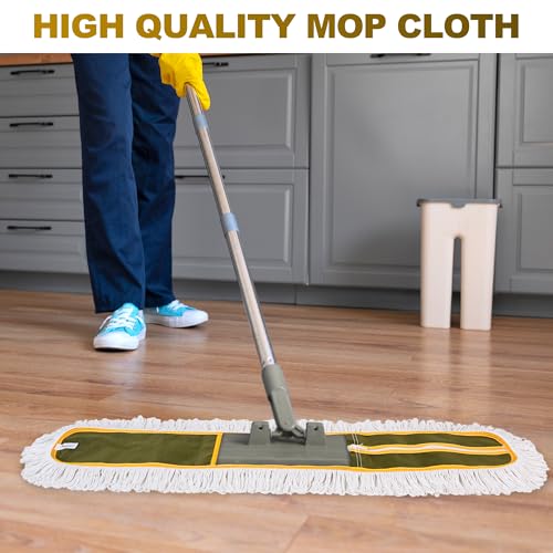 36'' Universal Microfiber and Cotton Mop Pads