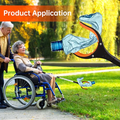 Foldable Lightweight Grabber Reacher Tool for Seniors