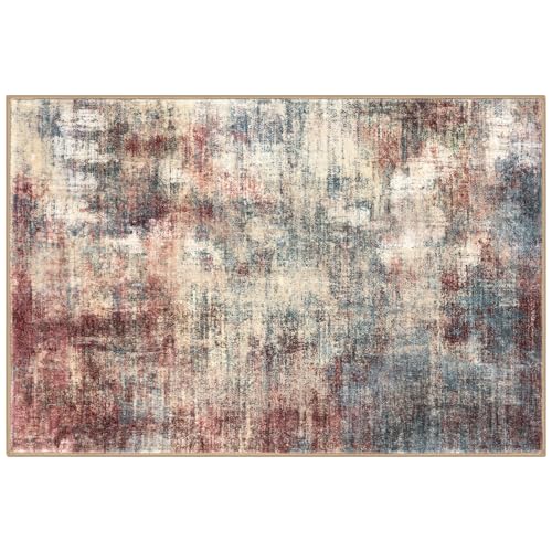 Area Rugs for Entryway Modern Abstract Kitchen Rug Runner Washable