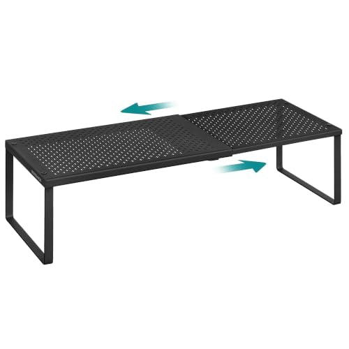 Spice Racks Expandable and Stackable Shelf Orgnizers