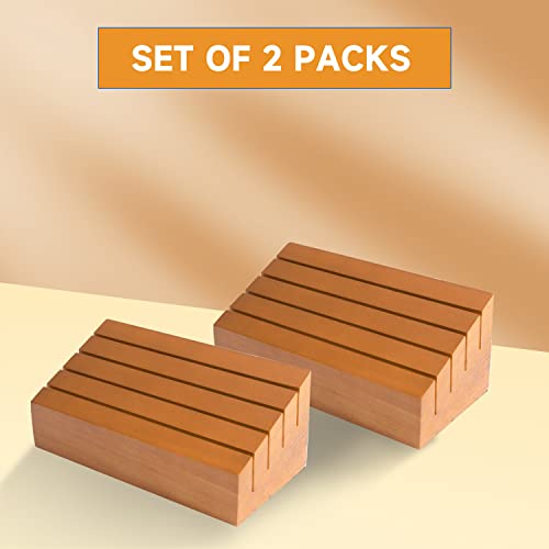 GSE Wooden Playing Card Holders Tray Racks Organizer Set