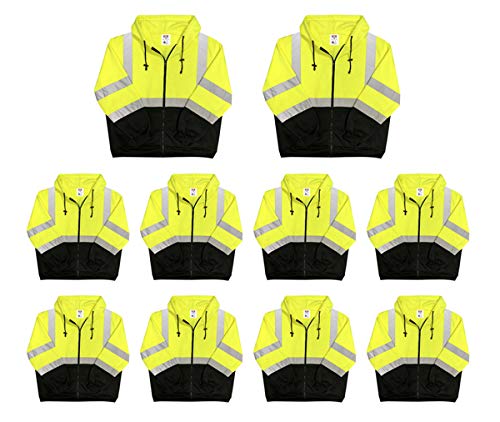 Lightweight High Visibility Hooded Jacket