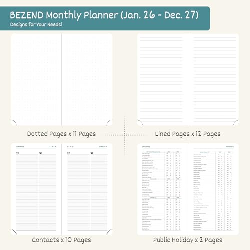Month to View Planner 2025