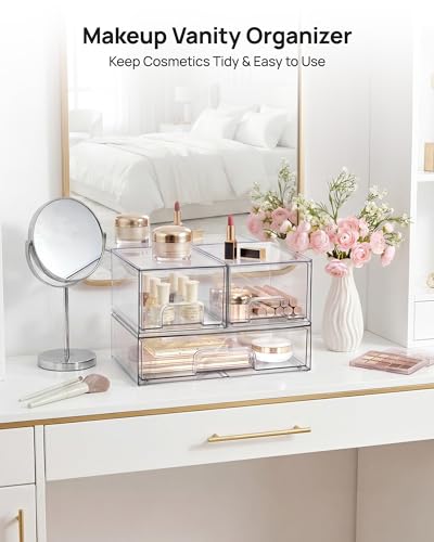 Stackable Storage Drawers Set