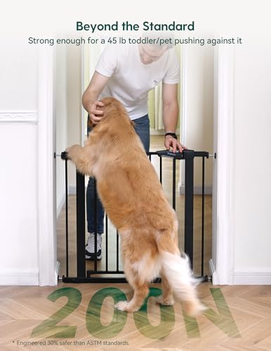 Pressure Mounted Baby Gate for Stairs