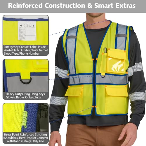 High Visibility Safety Vest