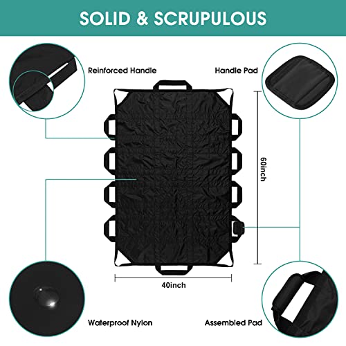 Bed Positioning Pad with Reinforced Handle