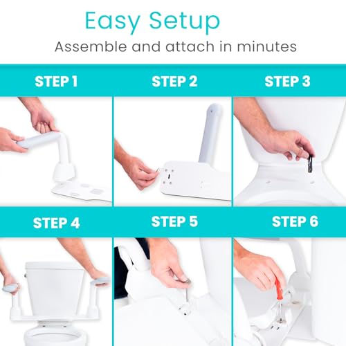 Toilet Safety Rail for Elderly & Handicap