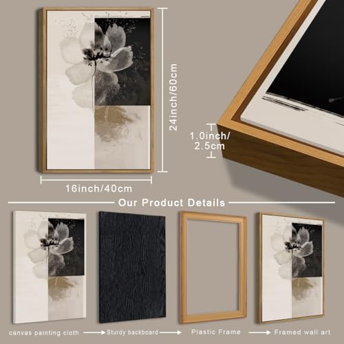Framed Canvas Prints Wall Art Set
