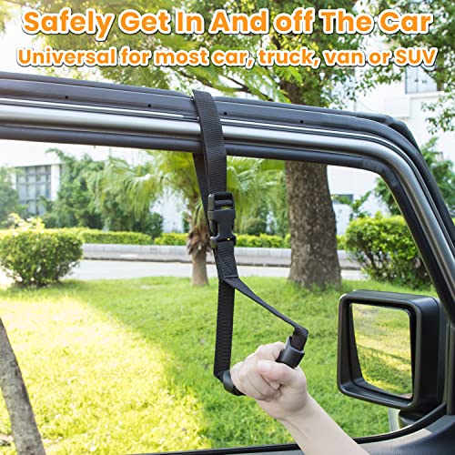 Auto Cane Car Grab Handle Adjustable Standing Aid Safety Vehicle Support Portable Nylon Grip Car Assist Device