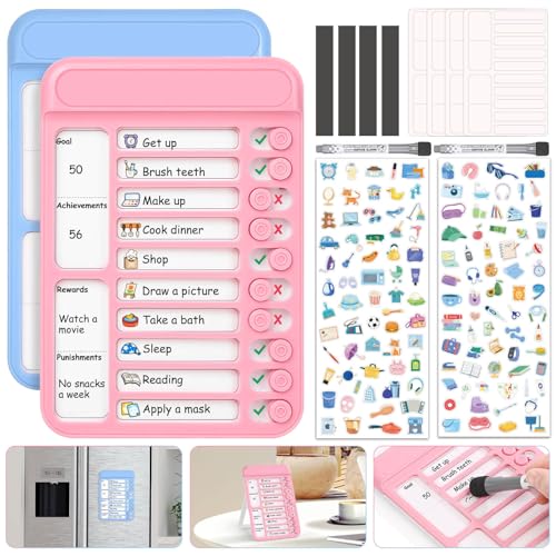 Dry Erase Chore Chart Chore Checklist Slider to Do List Board