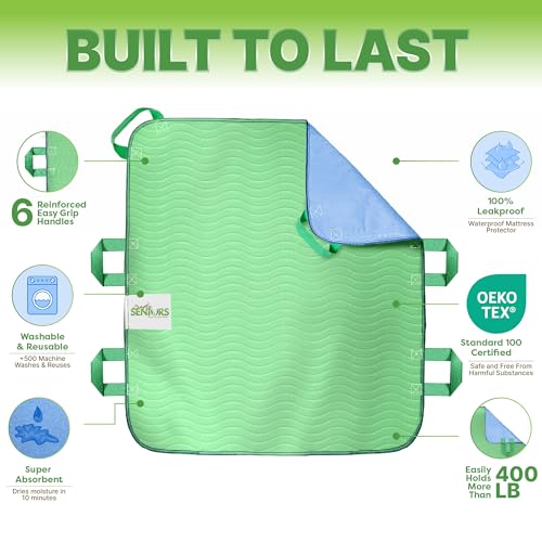 Washable Waterproof Incontinence Draw Sheet