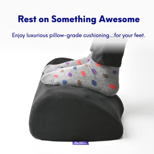 Cushion Lab Ergonomic Foot Rest for Under Desk