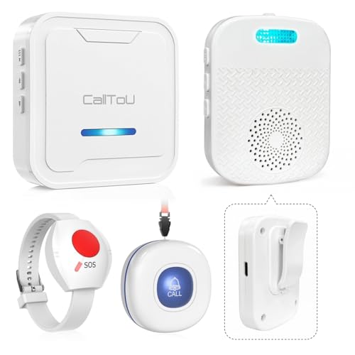 Caregiver Pager Wireless Call Button for Elderly