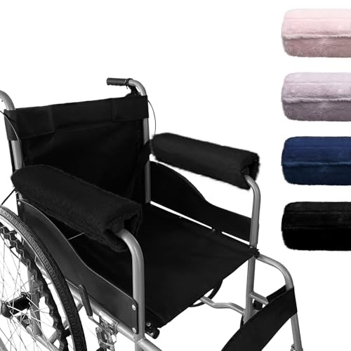 Wheelchair Armrest Pads Covers Fuzzy Desk Chair Arm Pads Soft