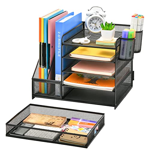 Desk Organizer with File Holder