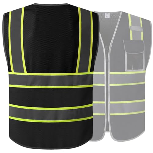 Hi Vis Multiple Pockets Lite MESH Lining Meets ANSI