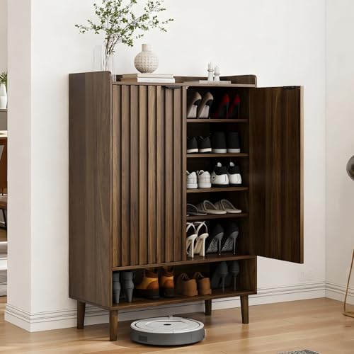 Shoe Cabinet with 2 Flip Drawers