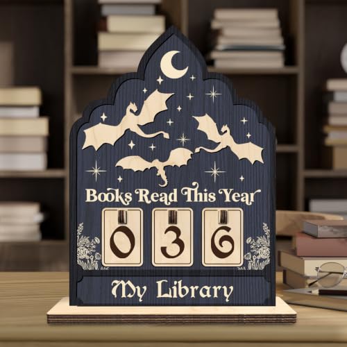 Personalized Books Read This Year Counter