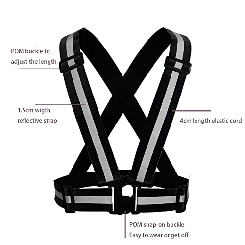 Reflective Safety Vest 2pcs