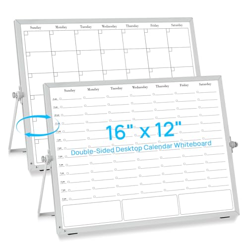 White Board Dry Erase Calendar
