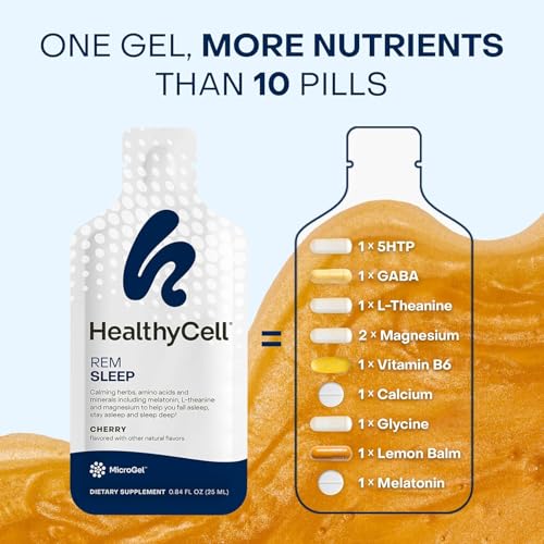 REM Sleep Liquid Gel Supplement