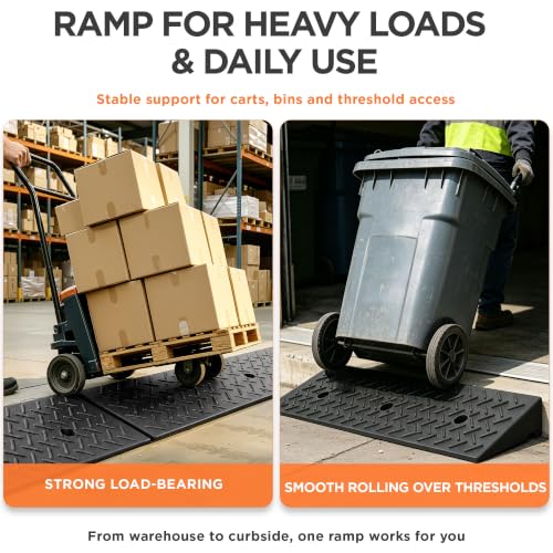 Rubber Curb Ramps for Driveway