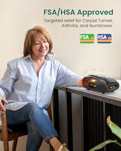 Hand Massager with Heat and Compression